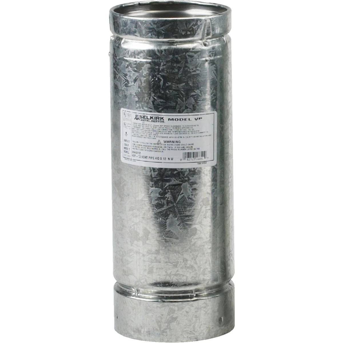 Type L Insulated 3 In. X 5 Ft. Pellet Stove Pipe