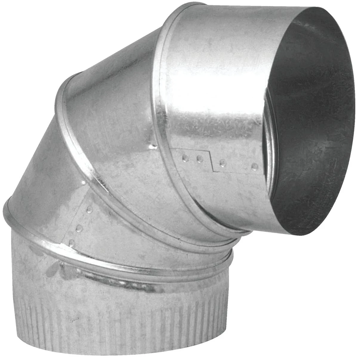 Galvanized Adjustable Elbow 3 Inch Diameter Model Gv0310