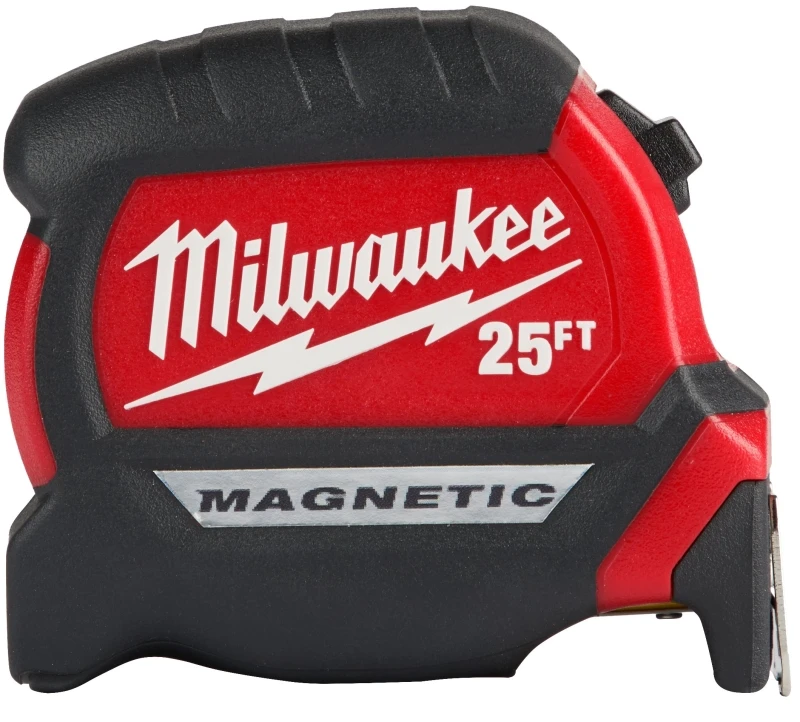 25 Ft Compact Wide-blade Magnetic Tape Measure