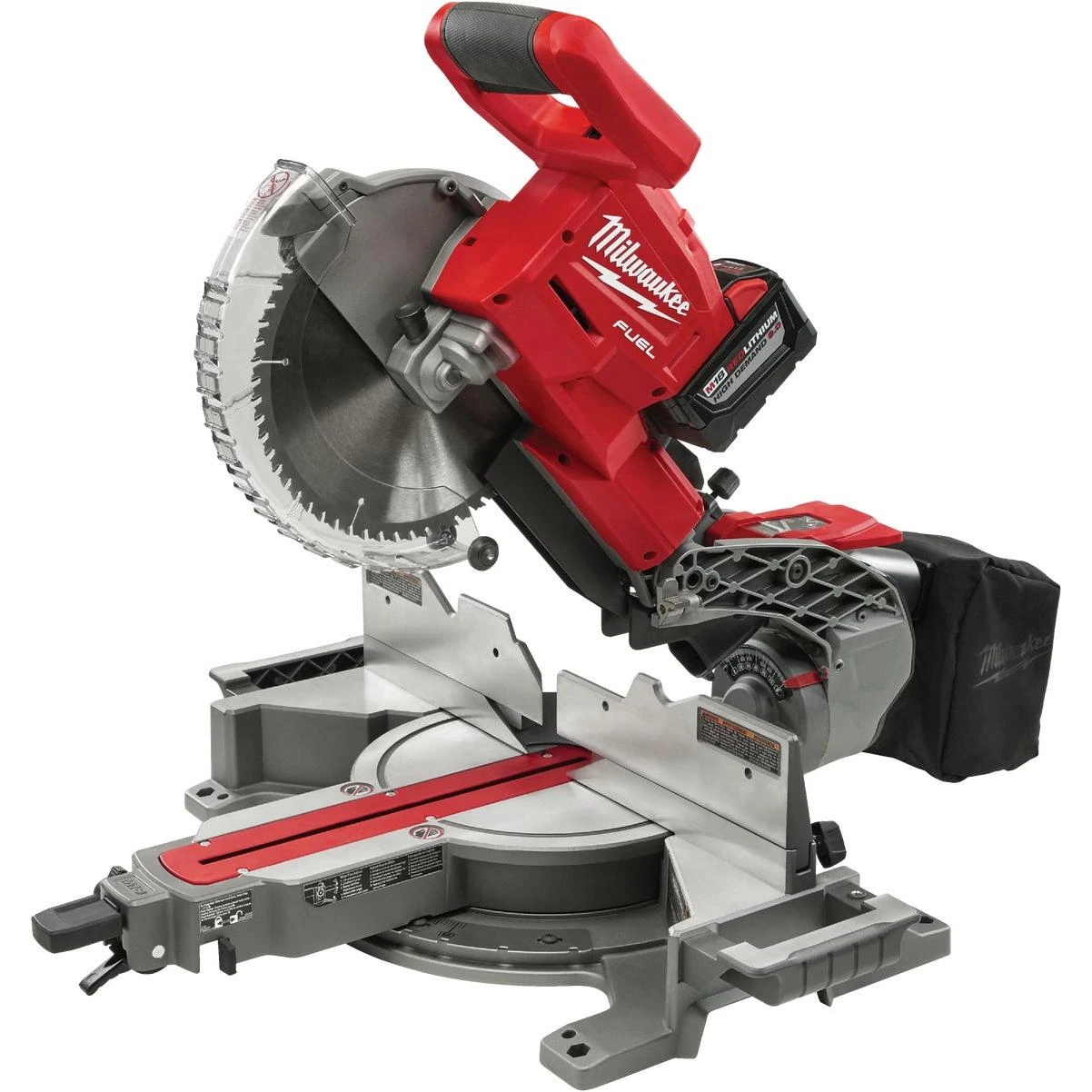 M18 Fuel Brushless 10 In. Dual Bevel Sliding Compound Cordless Miter Saw Kit With 8.0 Ah Battery & Charger