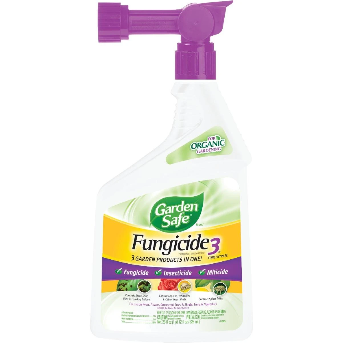 Fungicide 3 28 Oz. Ready To Spray Hose End Fungicide