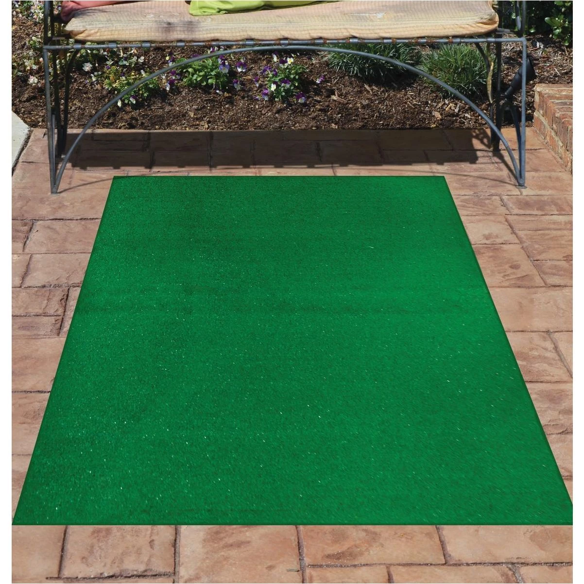 4 Ft. X 6 Ft. Indoor/outdoor Artificial Grass Area Rug
