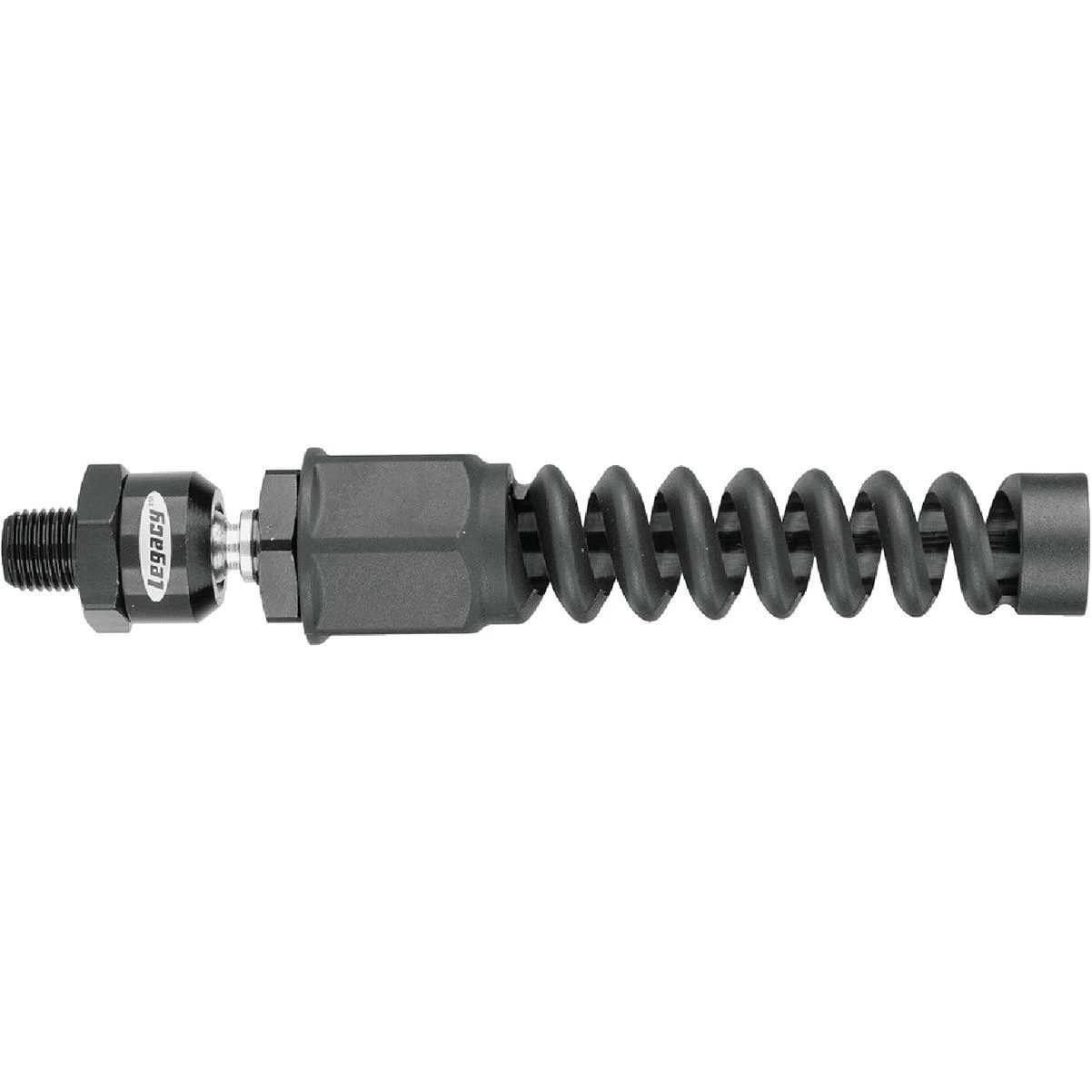 Pro 3/8 In. Barb Reusable Air Hose End With Ball Swivel