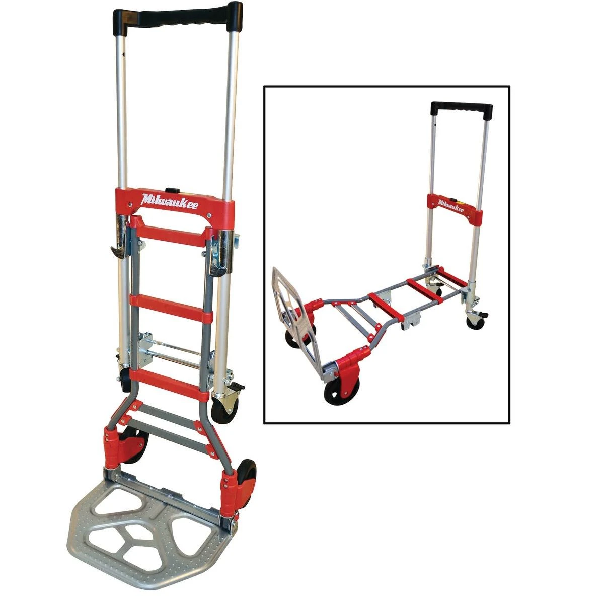 Milwaukee 300 Lb. Capacity 2-in-1 Hand Truck