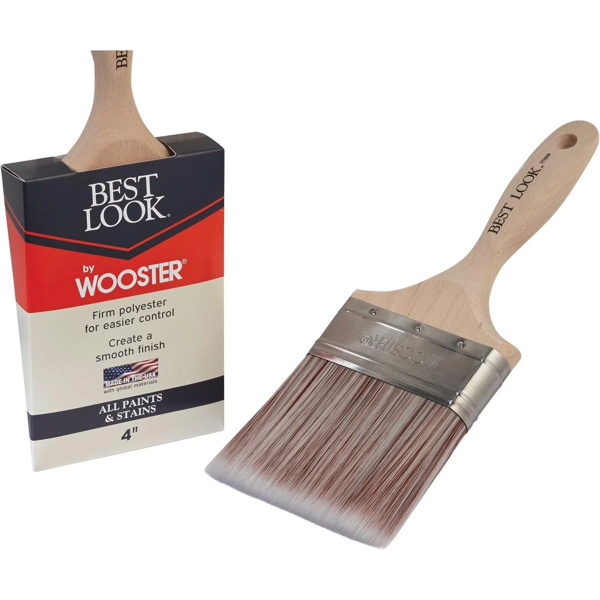 By Wooster 4 In. Flat Paint Brush