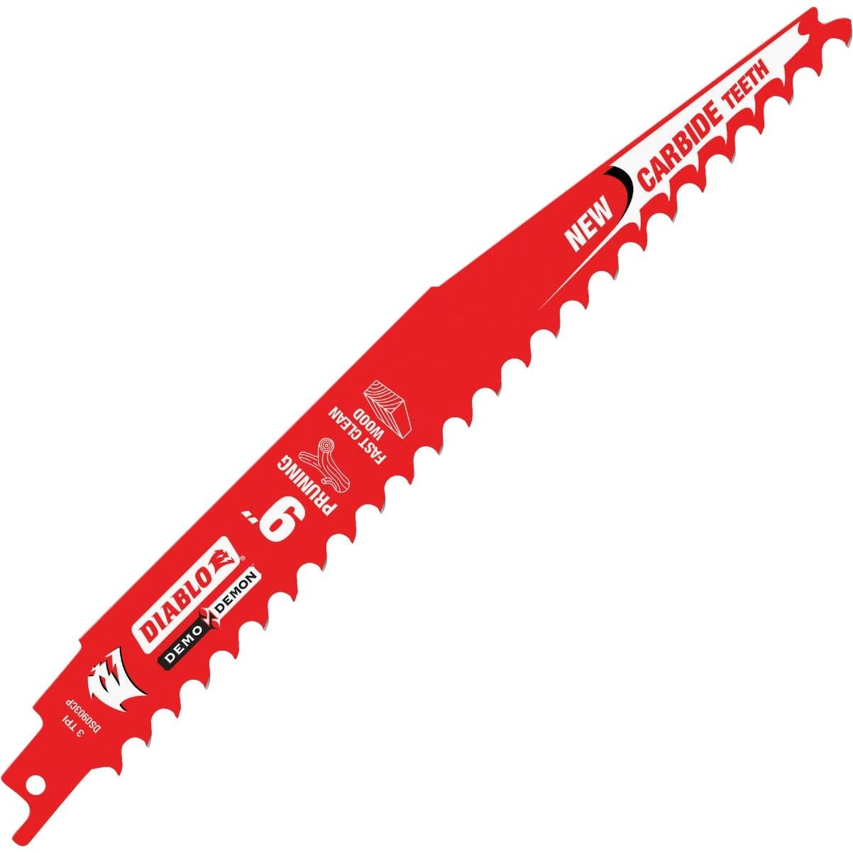 Demo Demon 9 In. 3 Tpi Carbide Pruning Reciprocating Saw Blade