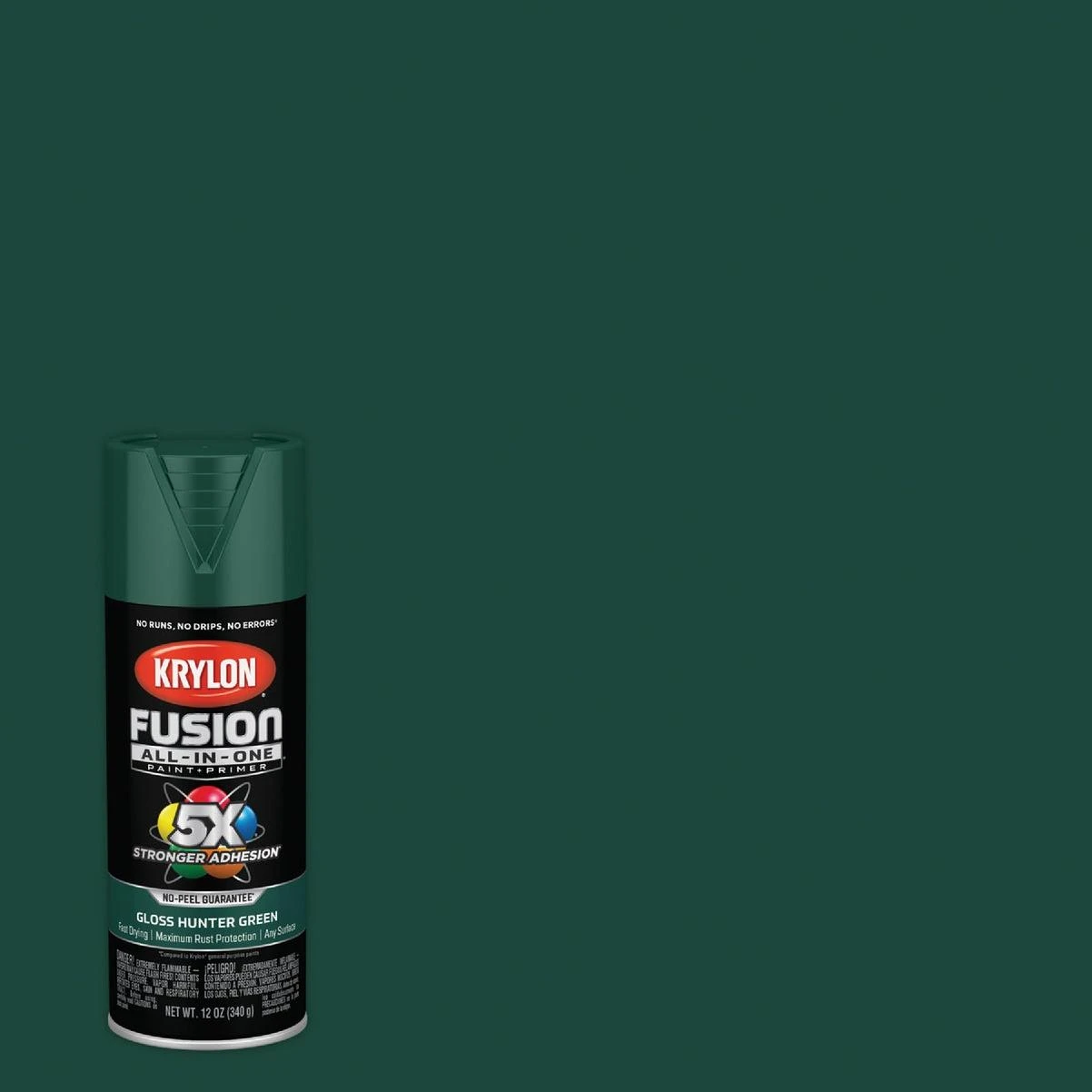 Fusion All-in-one Gloss Spray Paint & Primer, Hunter Green