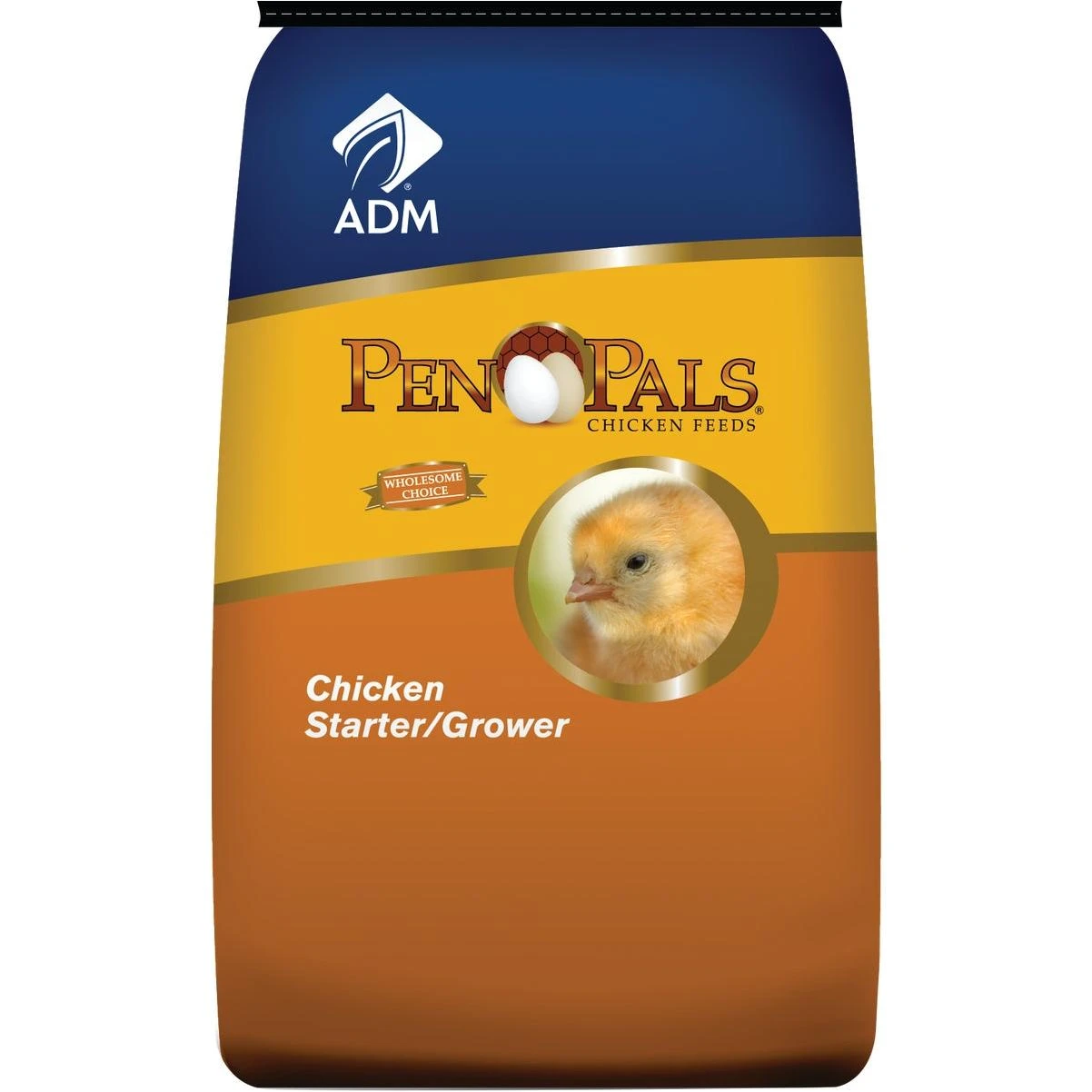 Pen Pals 50 Lb. Medicated Chicken Starter/grower Chicken Feed