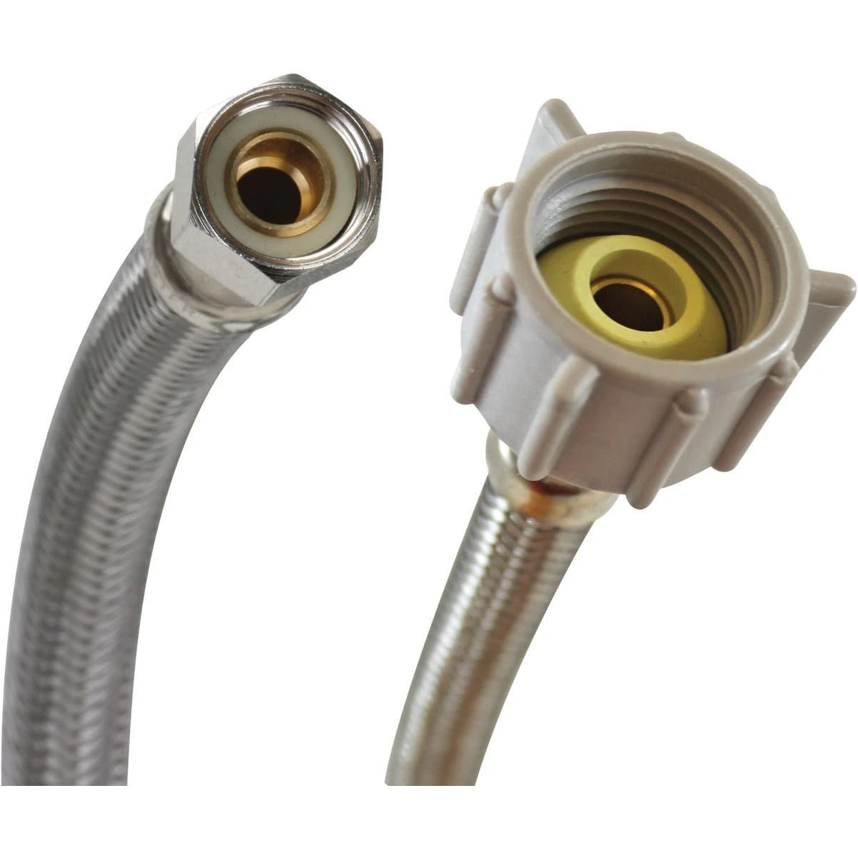 3/8 In. Comp X 7/8 In. Ballcock X 16 In. L Braided Stainless Steel Toilet Connector