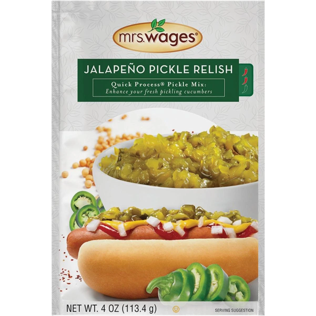 Quick Process 4 Oz. Jalapeno Pickle Relish Pickling Mix