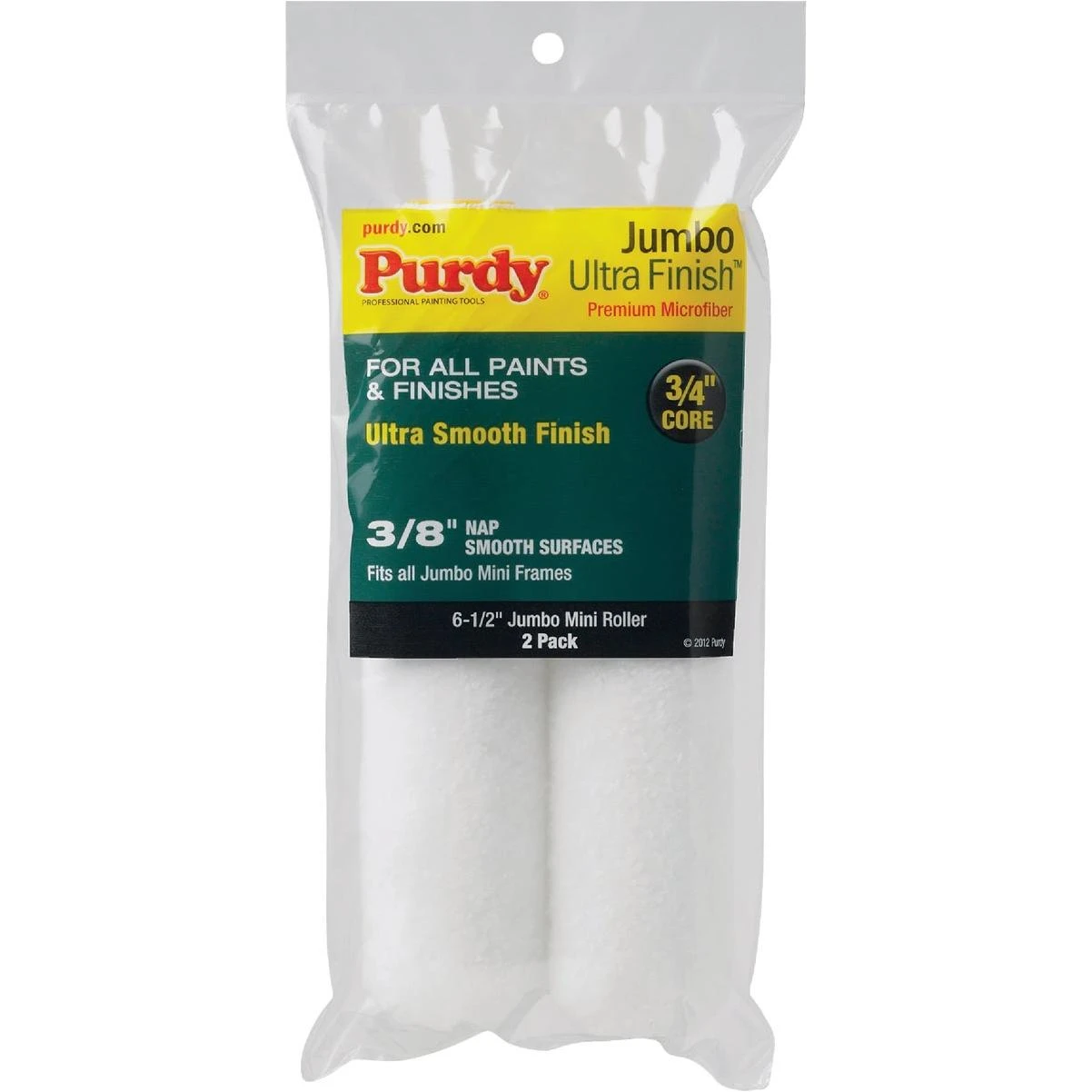Altitude Jumbo Mini Paint Roller Cover - 2 Pack