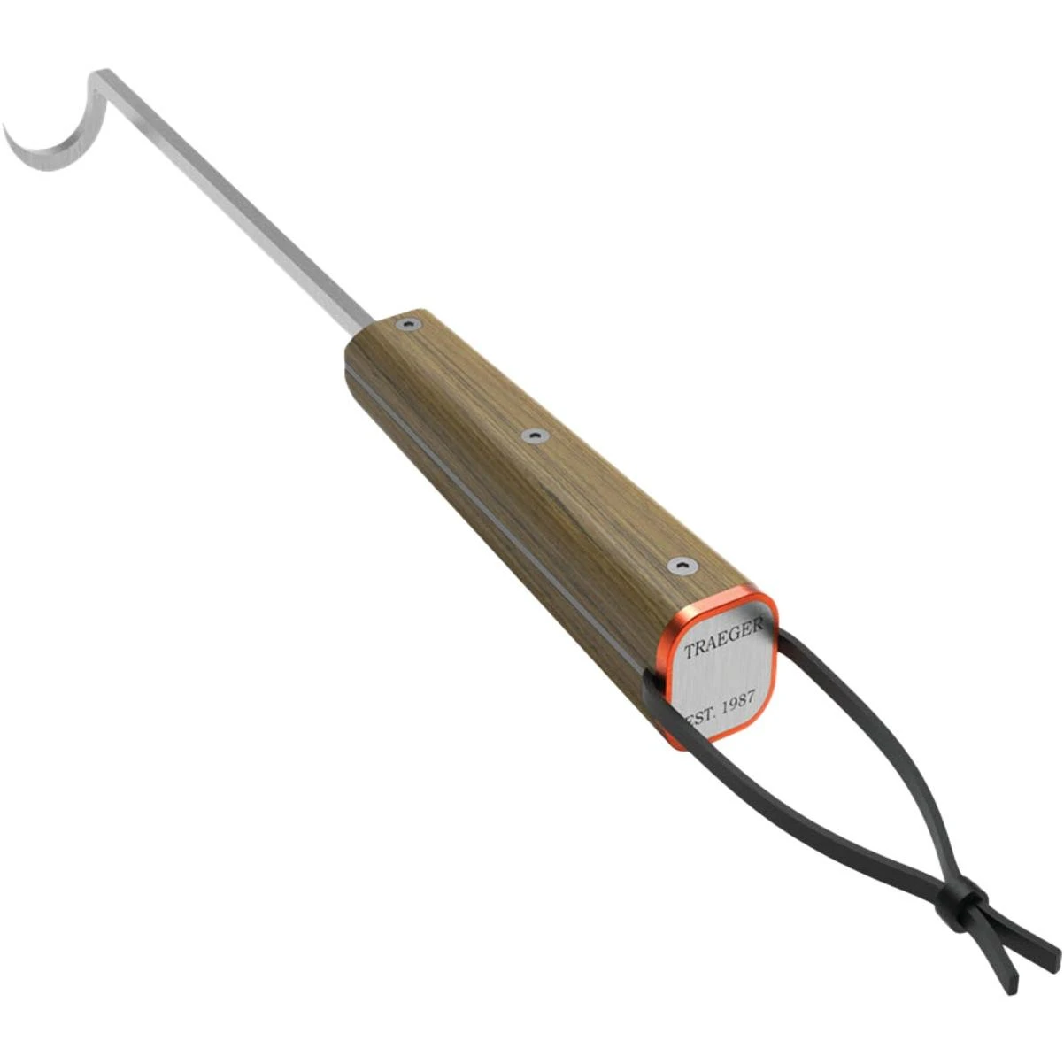 1.7 In. W. X 18.5 In. L. Pig Tail Bbq Turner