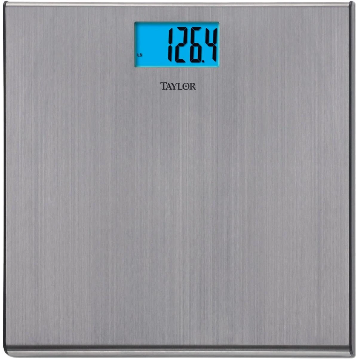 Digital 440 Lb. Stainless Steel Bath Scale, Silver