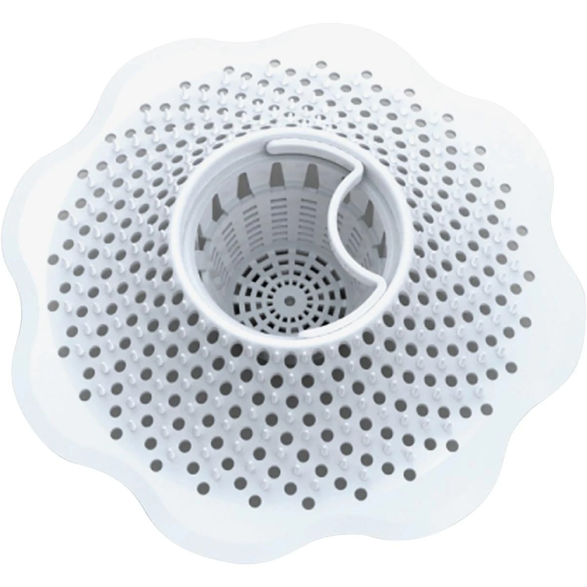 Standard Size Pvc Lift Out Tub Drain Strainer