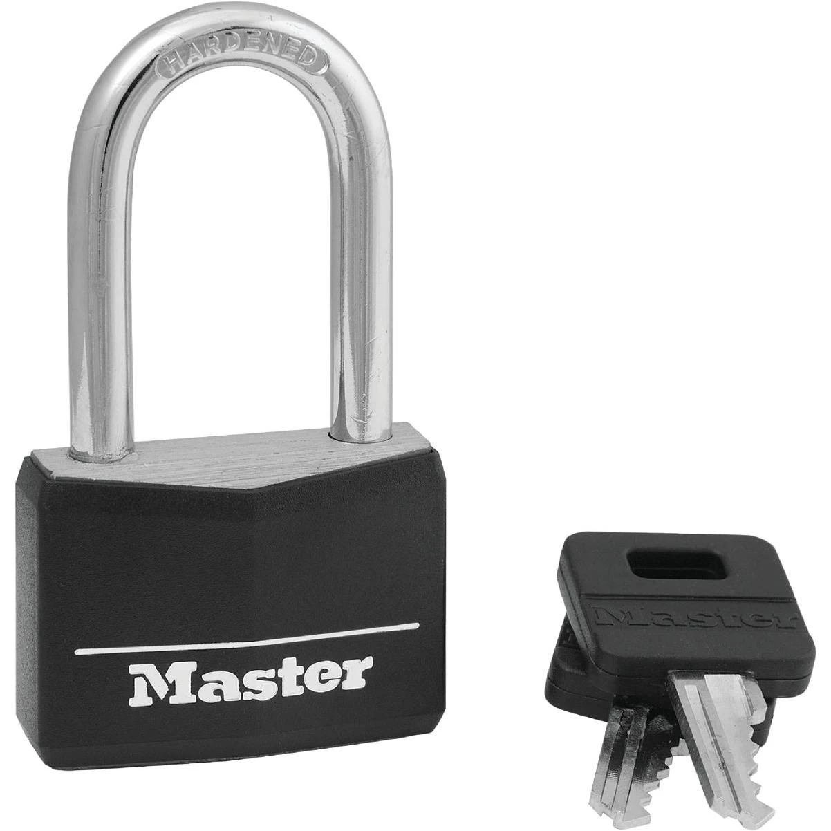1-9/16 In. W. Covered Solid Body Padlock With 1-1/2 In. Shackle