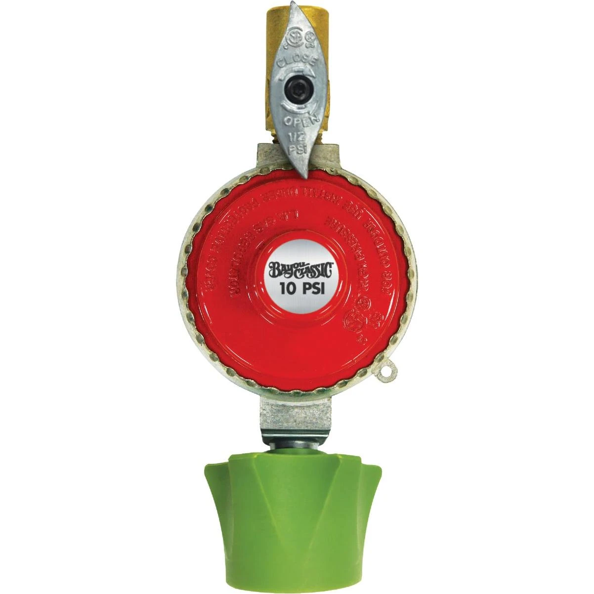 1/4 In. X 1/4 In. Steel Preset Gas Regulator With Control Valve