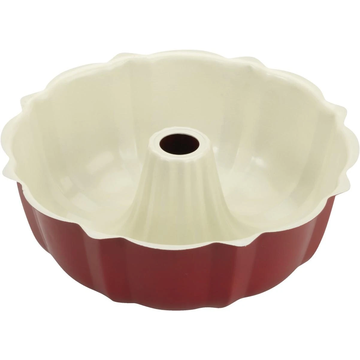 9-1/2 In. Dia. X 3-1/4 In. D. Fluted Non-stick Bundt Cake Pan