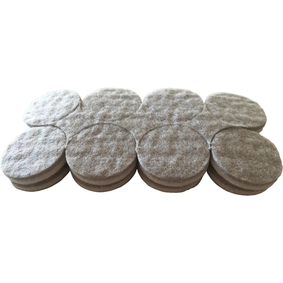 1 In. Beige Self-adhesive Commercial Grade Felt Pads (16-count)