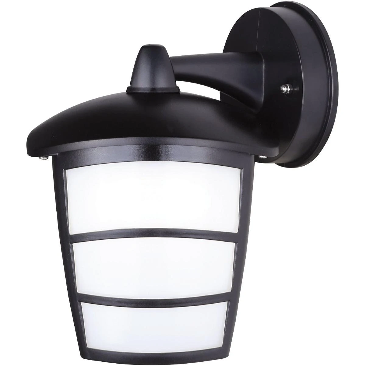 Black Led Downlight Outdoor Wall Fixture