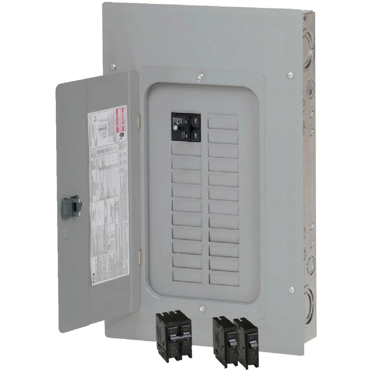 Br 100a 20-space 40-circuit Indoor Plug-on Neutral Load Center Value Pack