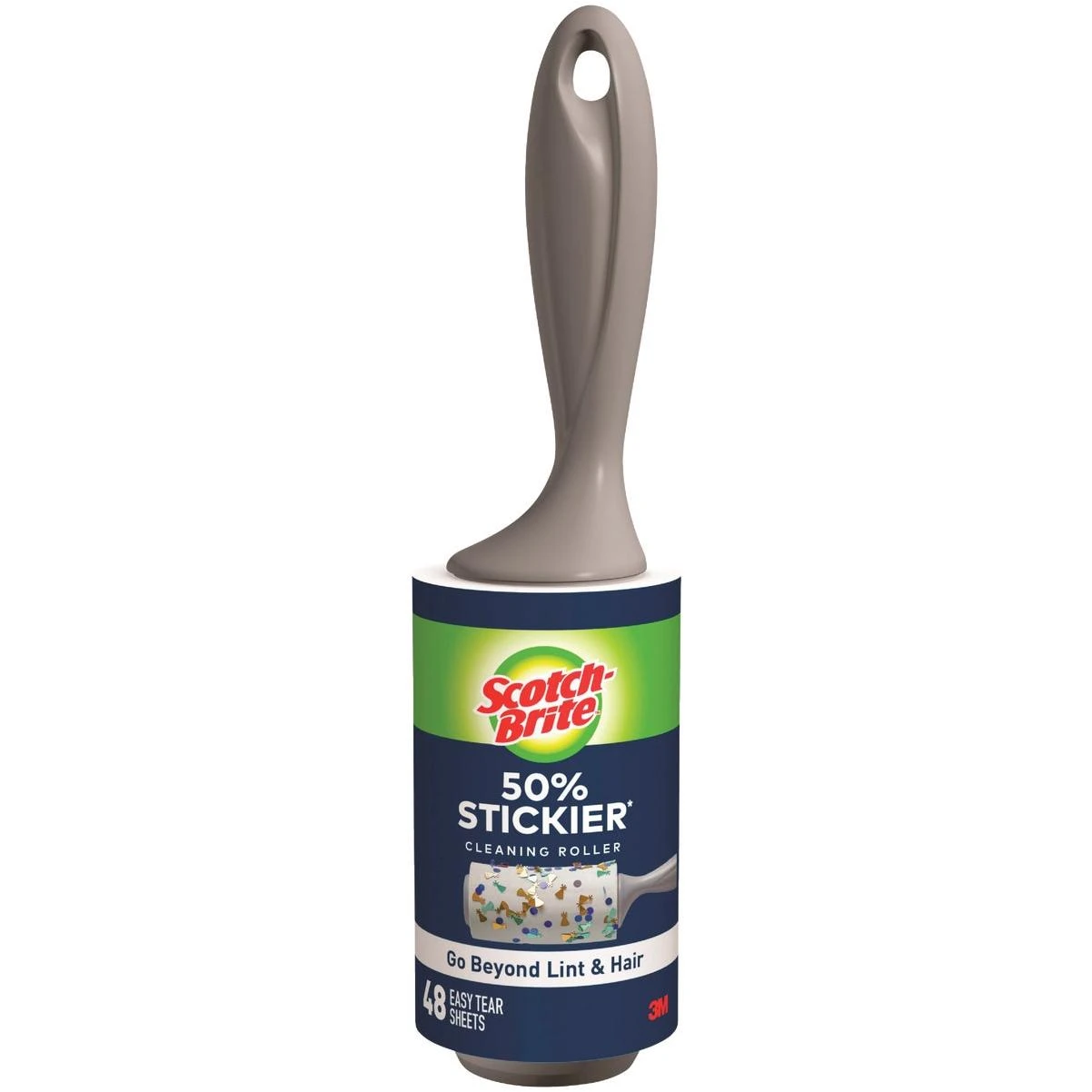 Scotch-brite Extreme Clean Lint Roller, 4 In. X 22.5 Ft.