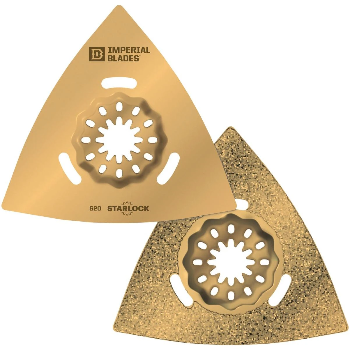 Starlock 3-1/8 In. Triangle Carbide Grit Oscillating Blade