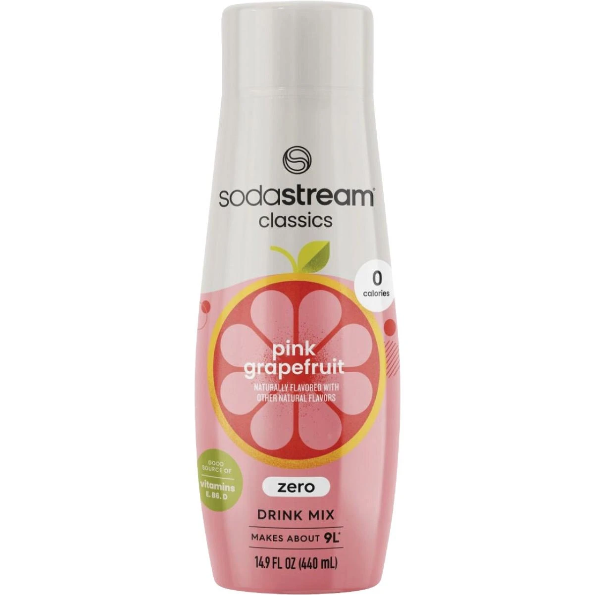 14.9 Oz. Pink Grapefruit Zeros Waters Sparkling Beverage Mix