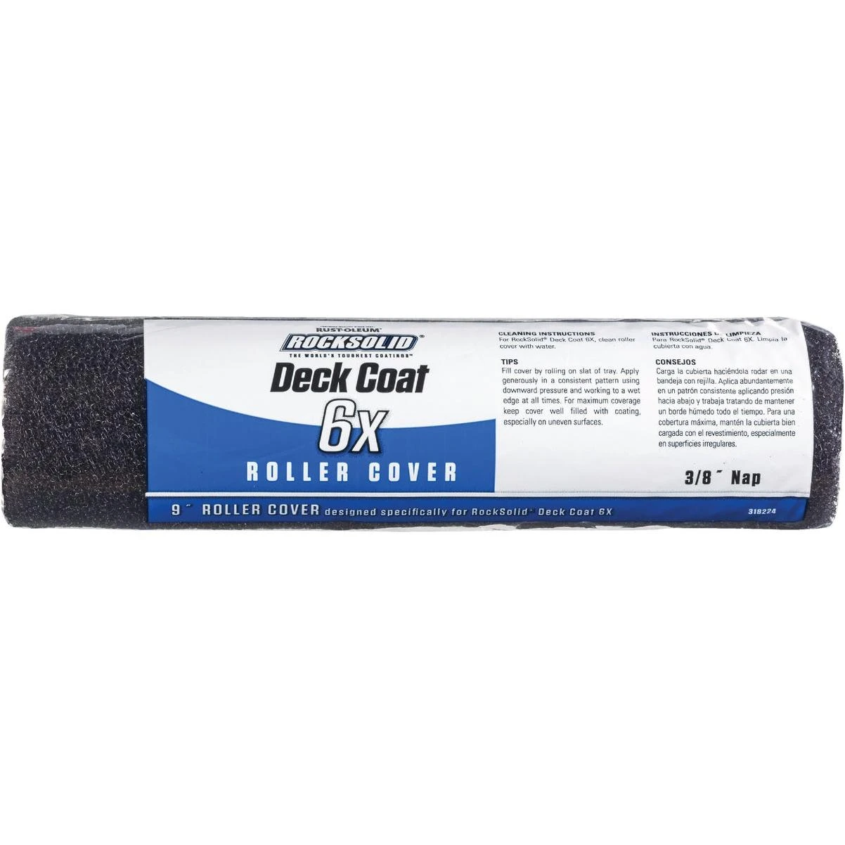 Rocksolid 6x 9 In. Deck Roller Cover