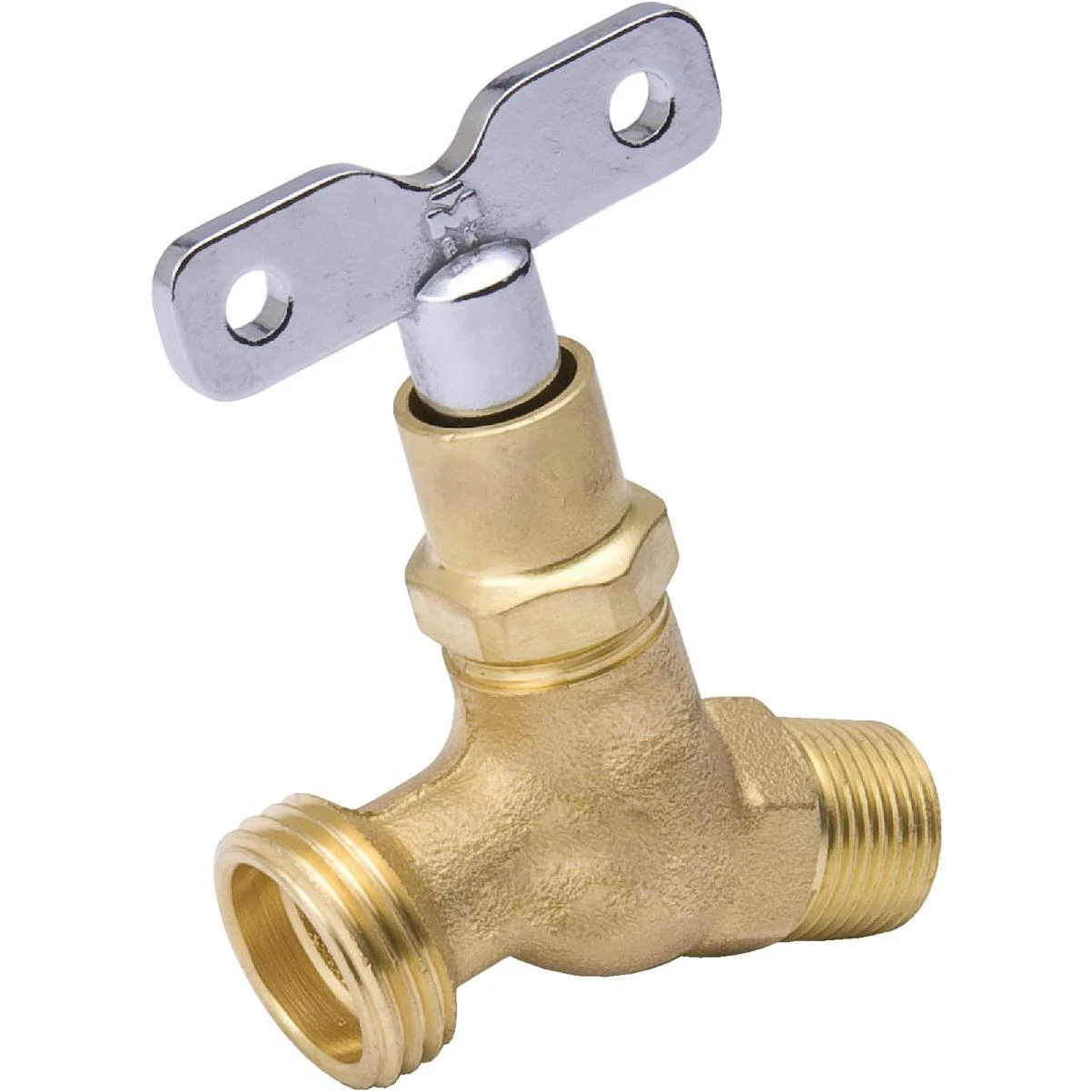 Proline 3/4 In. Mip X 3/4 In. Male Hose Thread Loose Key Hose Bibb