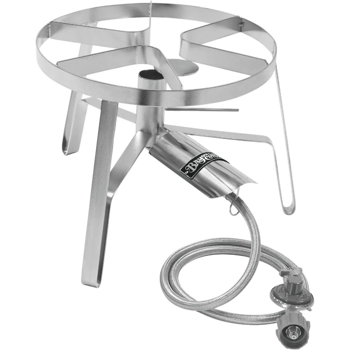 60,000 Btu Propane Gas Single Jet Stainless Steel Outdoor Cooker
