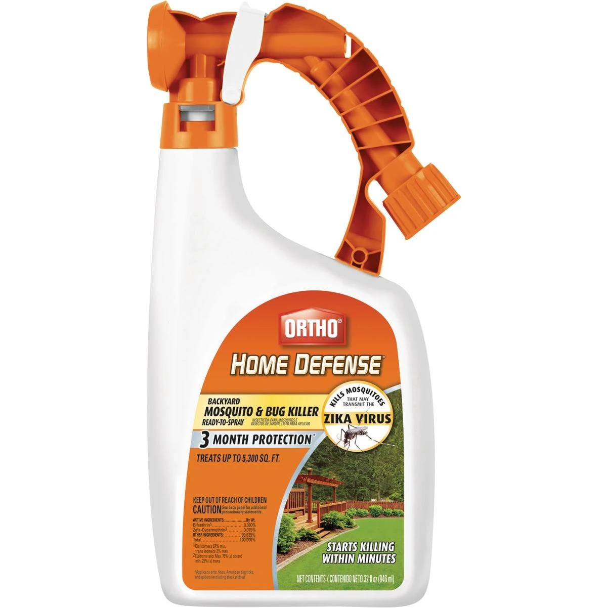 Home Defense 32 Oz. Ready-to-spray Backyard Mosquito & Bug Killer