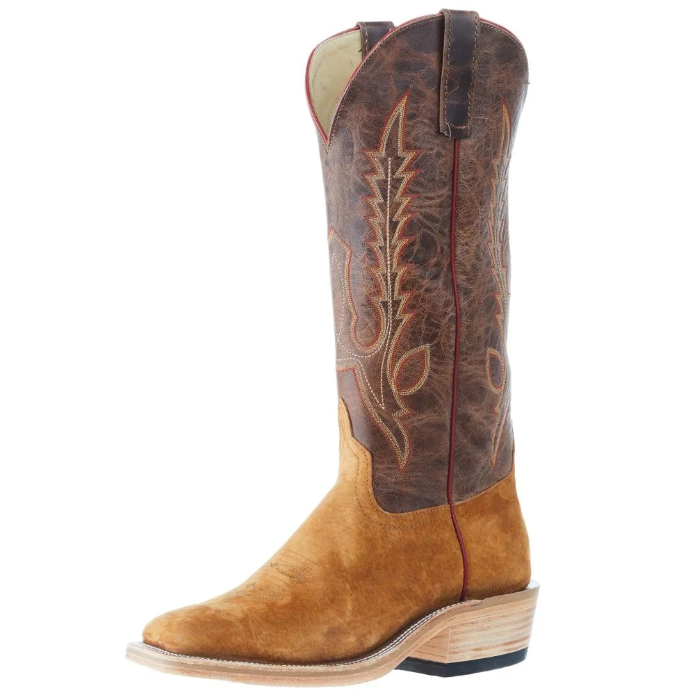 Anderson Bean Men’s Ride Ready Candied Bacon 15in Onyx Explosion Square Toe Boot
