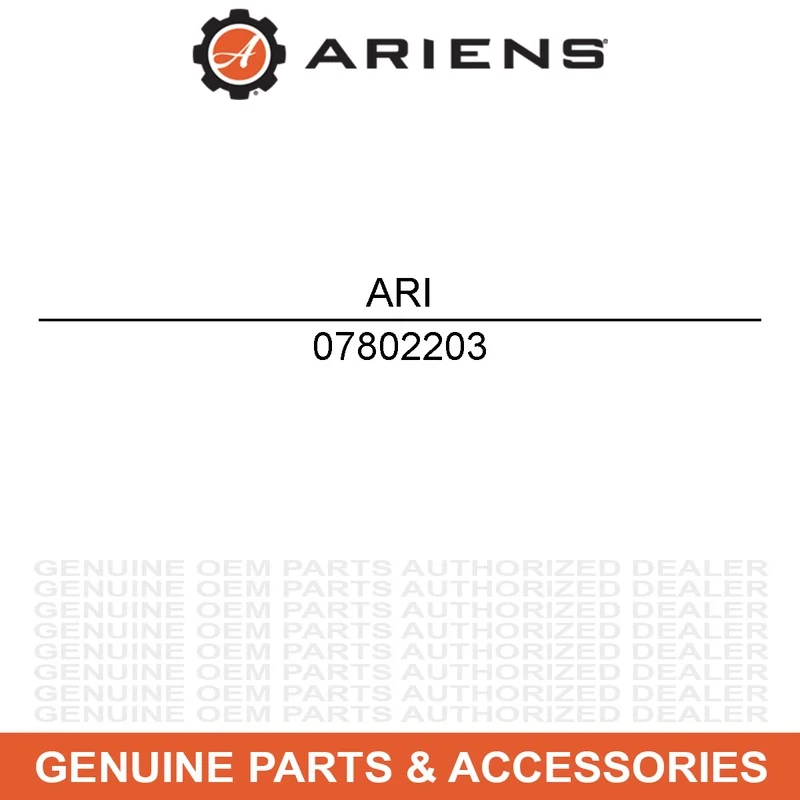 Ariens 07802203 Decal Ikon 52 Kickplate P