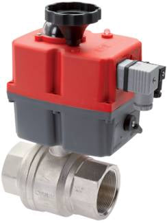 G1'' 24-240V AC/DC Modulating 2-Way Brass Ball valve