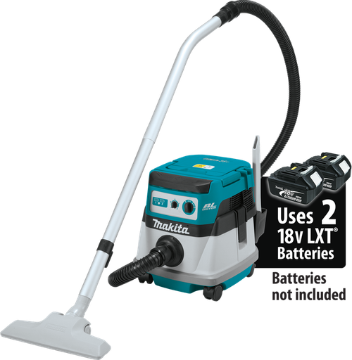 36V (18V X2) LXT™ Brushless 2.1 Gallon Wet/Dry Dust Extractor/Vacuum, Tool Only, Anti-static hose, XCV06Z