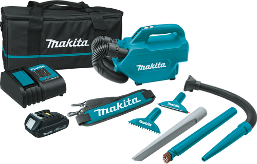 18V LXT™ Lithium-Ion Compact Handheld Canister Vacuum Kit (1.5Ah), flexible hose, XLC07SY1