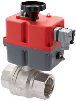G2'' 24-240V AC/DC Fail-Safe 2-Way Brass Ball valve