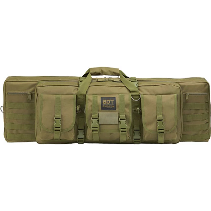 Bulldog Cases Deluxe Tactical Rifle Case 34″ Nylon Green