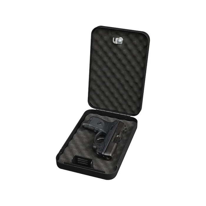 Bulldog Cases Personal Vault with Key Lock Black