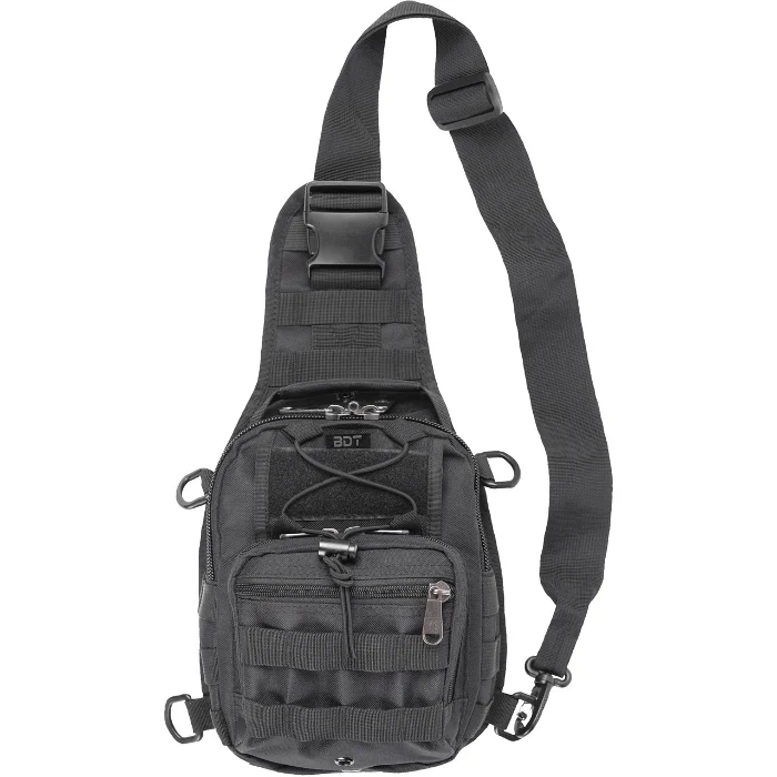 Bulldog Cases X-Small Go Sling Bag/Waist Pack Nylon Black