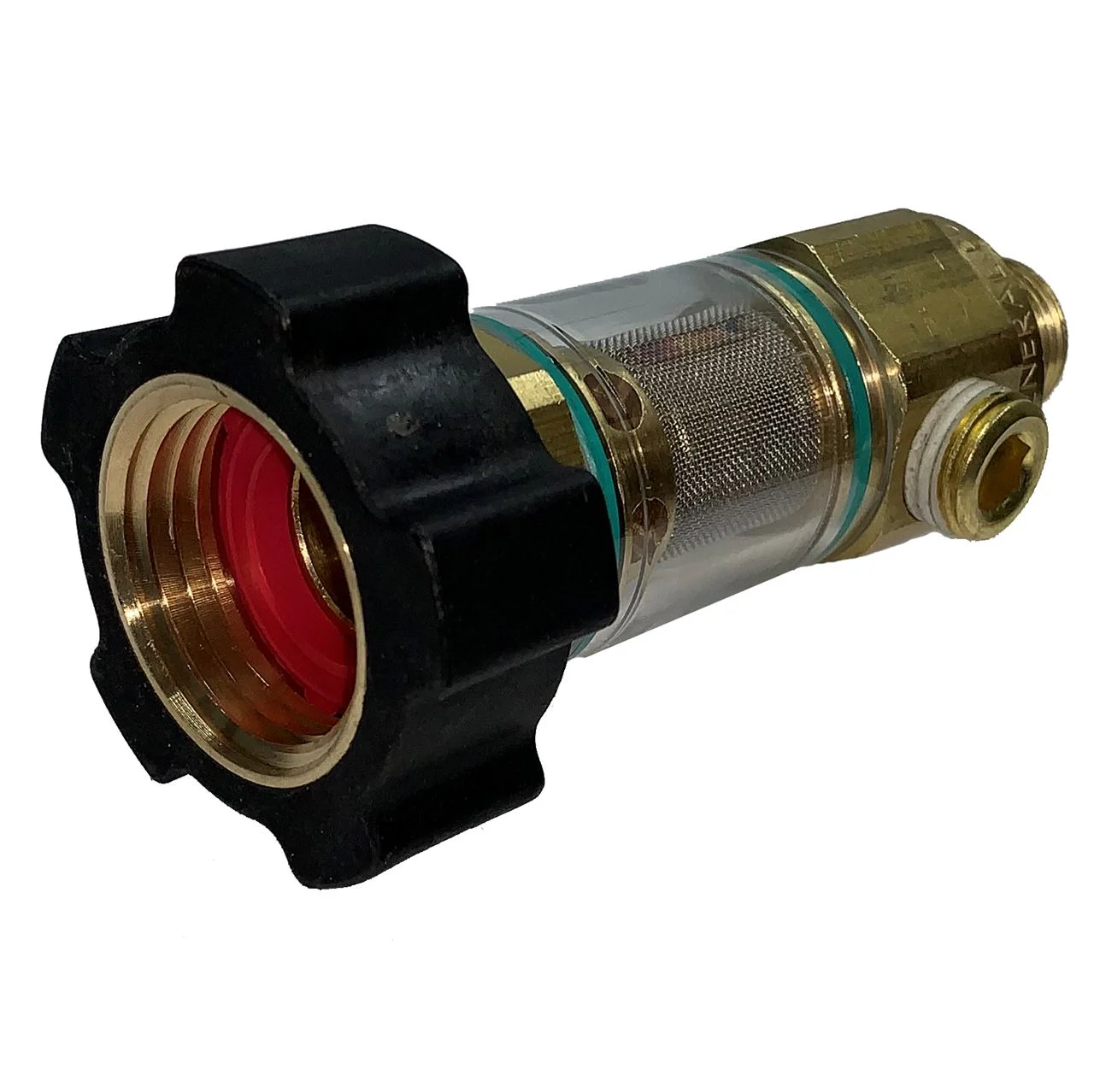 Duraview Inlet Water Filter 3/8″ MPT X 3/4 FGH, 1/4″ Bypass