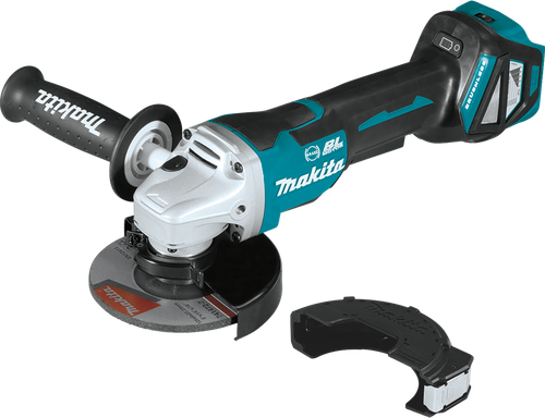 18V LXT™ Lithium-Ion Brushless Cordless 4-1/2"A / 5" Paddle Switch Cut-Off/Angle Grinder, with Electric Brake and AWS™, Tool Only, XAG21ZU