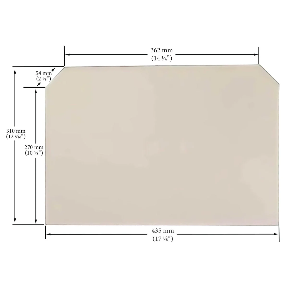 Harman Door Glass with Gasket (Accentra Insert): 1-00-674090