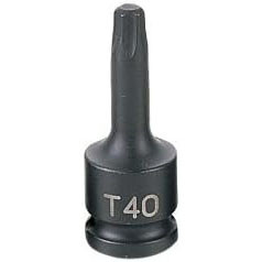 Grey Pneumatic 3/8" Drive x T40 Int. Star Impact Driver Socket (1140T)