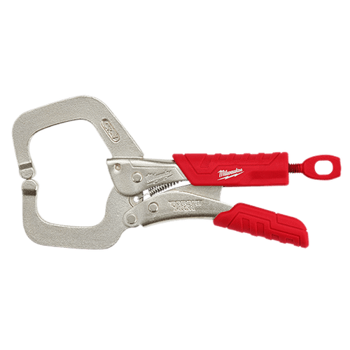 6" TORQUE LOCK LOCKING C- CLAMP WITH GRIP