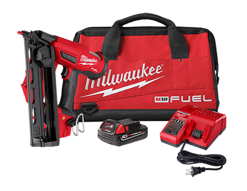 M18 FUEL™ 16 Gauge Angled Finish Nailer Kit