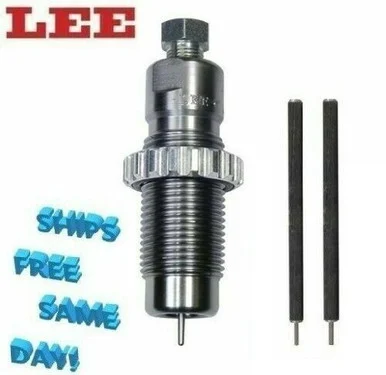 Lee Carbide Sizer Die w/ 2 Decapping Pins for 44 Spl/44 Rem Mag 90531+90027