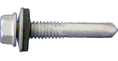 Opens dialog Daggerz NEOSD5CT14212 - 1/4-20 x 2-1/2" Hex Washer Head Self-Drill Screws w/Bonded Washer 1000ct