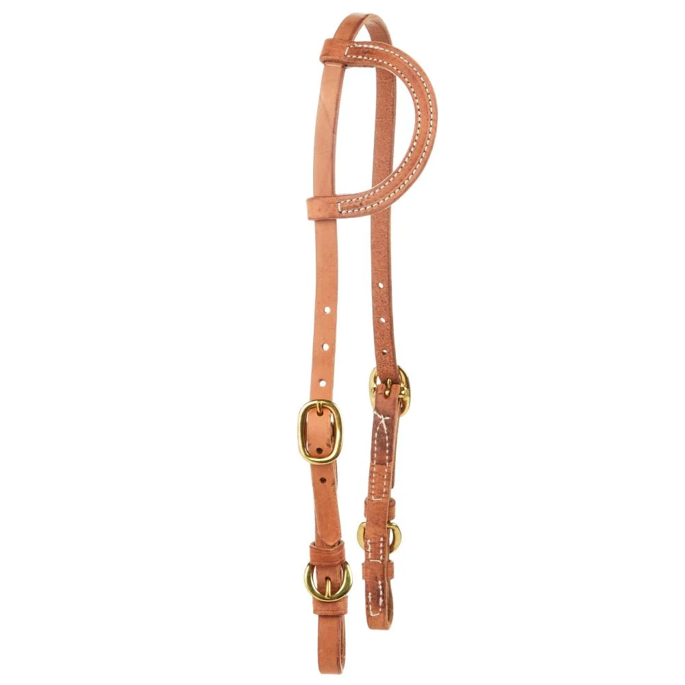 NRS Tack Single Ear Headstall with Quick Change Buckles
