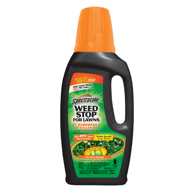 SPECTRACIDE WEED STOP FOR LAWNS PLUS CRABGRASS KILLER CONCENTRATE